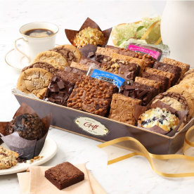 Deluxe Gourmet Brownie & Cookie Gift Basket