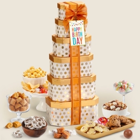 Elegance Birthday Gift Tower