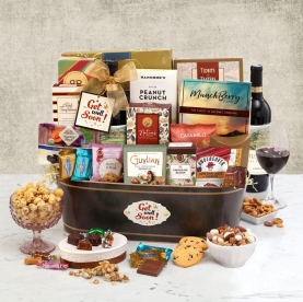 Get Well Signature Wine Gift Basket