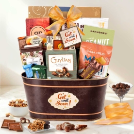 Get Well Soon Delights Gift Basket