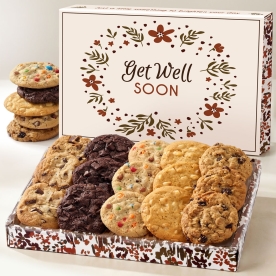 Get Well Soon Gourmet Cookie Gift Tray