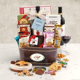 Gourmet Hanukkah Wine Gift Basket