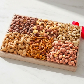 Gourmet Nut Assortment Gift Tray