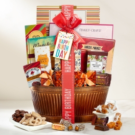 Grand Birthday Gift Basket