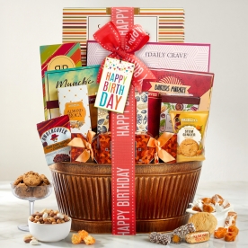 Grand Birthday Gift Basket