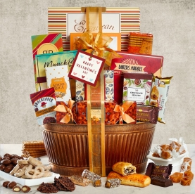 Grand Gourmet Valentines Day Gift Basket