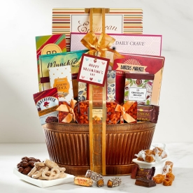 Grand Gourmet Valentines Day Gift Basket
