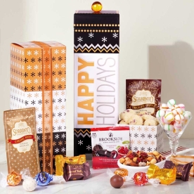Happy Holidays Gourmet Gift Box Set