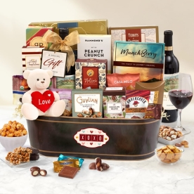 I Love You Signature Wine Gift Basket