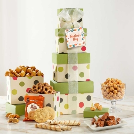 Mothers Day Celebration Gift Tower