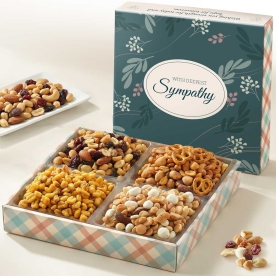 Nutty Assortment Sympathy Gift Tray