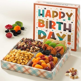 Premium Dried Fruit Birthday Assortment