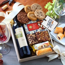 Red Wine Gift Tray for Fathers Day