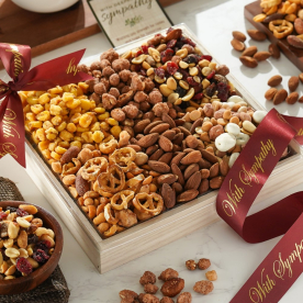 With Sympathy Roasted Nut Assortment