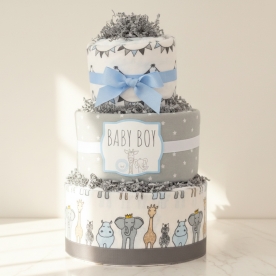 Royal Safari Diaper Cake