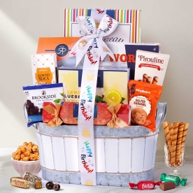 Sweet Sensations Birthday Gift Basket
