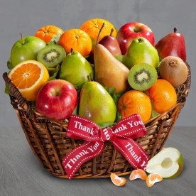 Thank You Wishes Fruit Basket