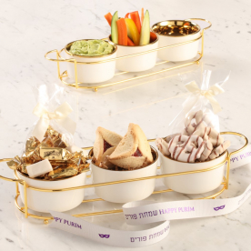 Triple Dipping Bowl Gift Set