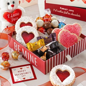 Valentines Day Chocolate & Cookies Box