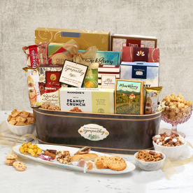 With Sympathy Signature Gift Basket