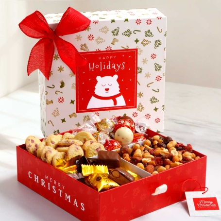 Buy our chocolate delight christmas gift box at broadwaybasketeers.com
