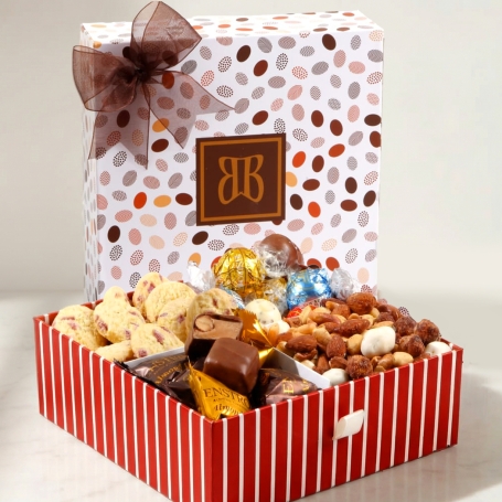 Buy our chocolate delight gift box at broadwaybasketeers.com