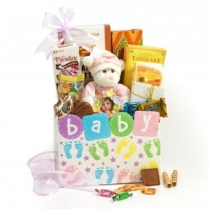 baby wagon gift basket