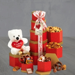 Valentines Day Food Baskets For Him Broadwaybasketeers Com