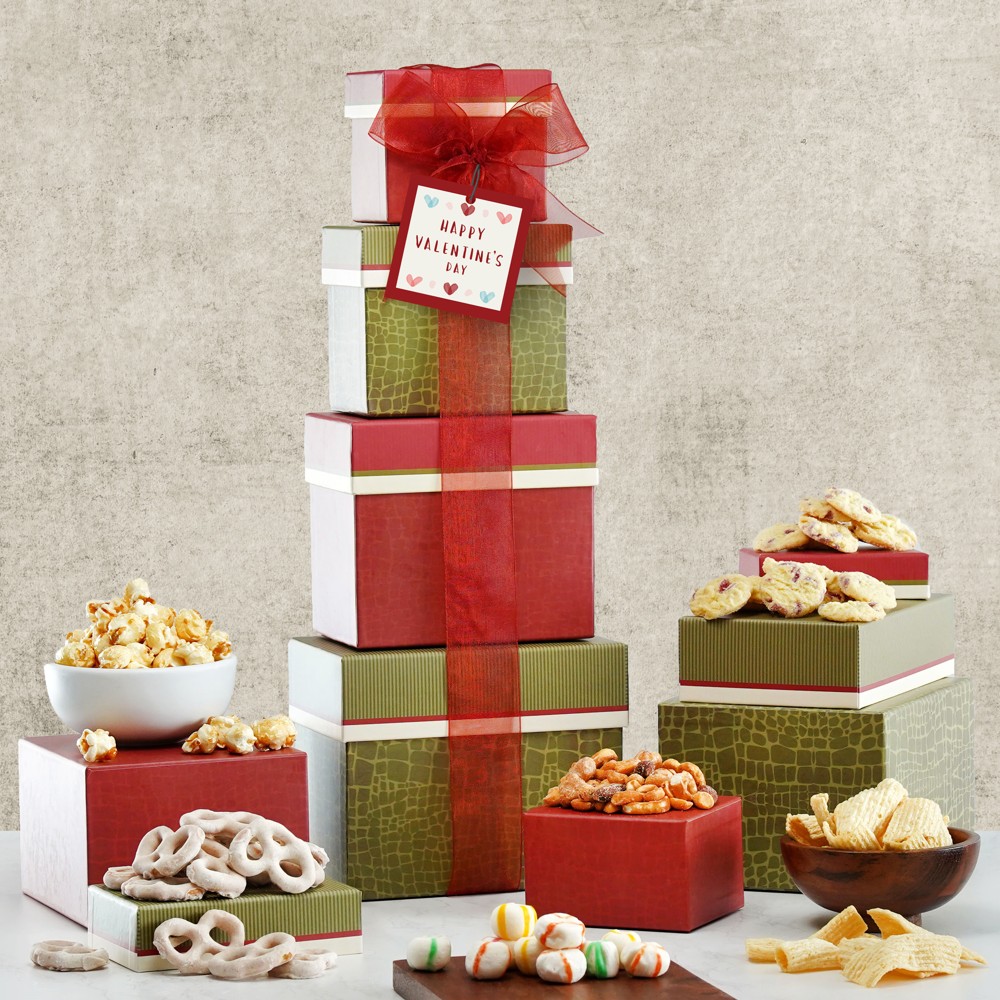 >Valentine Thinking of You Gift Tower
