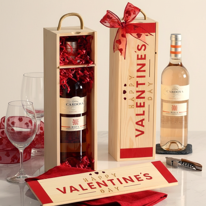 Valentines Day Wine Box