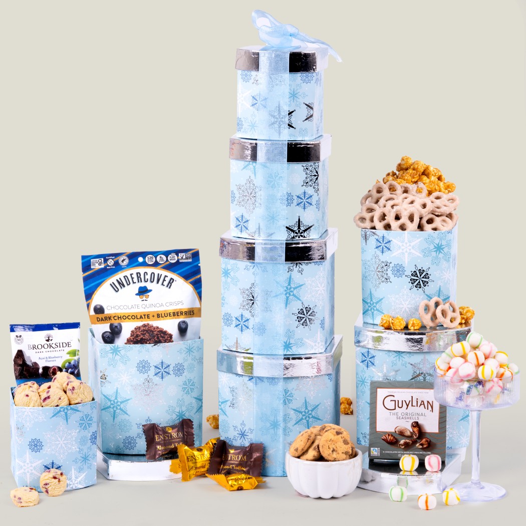 >Winter Wonder Gourmet Gift Tower