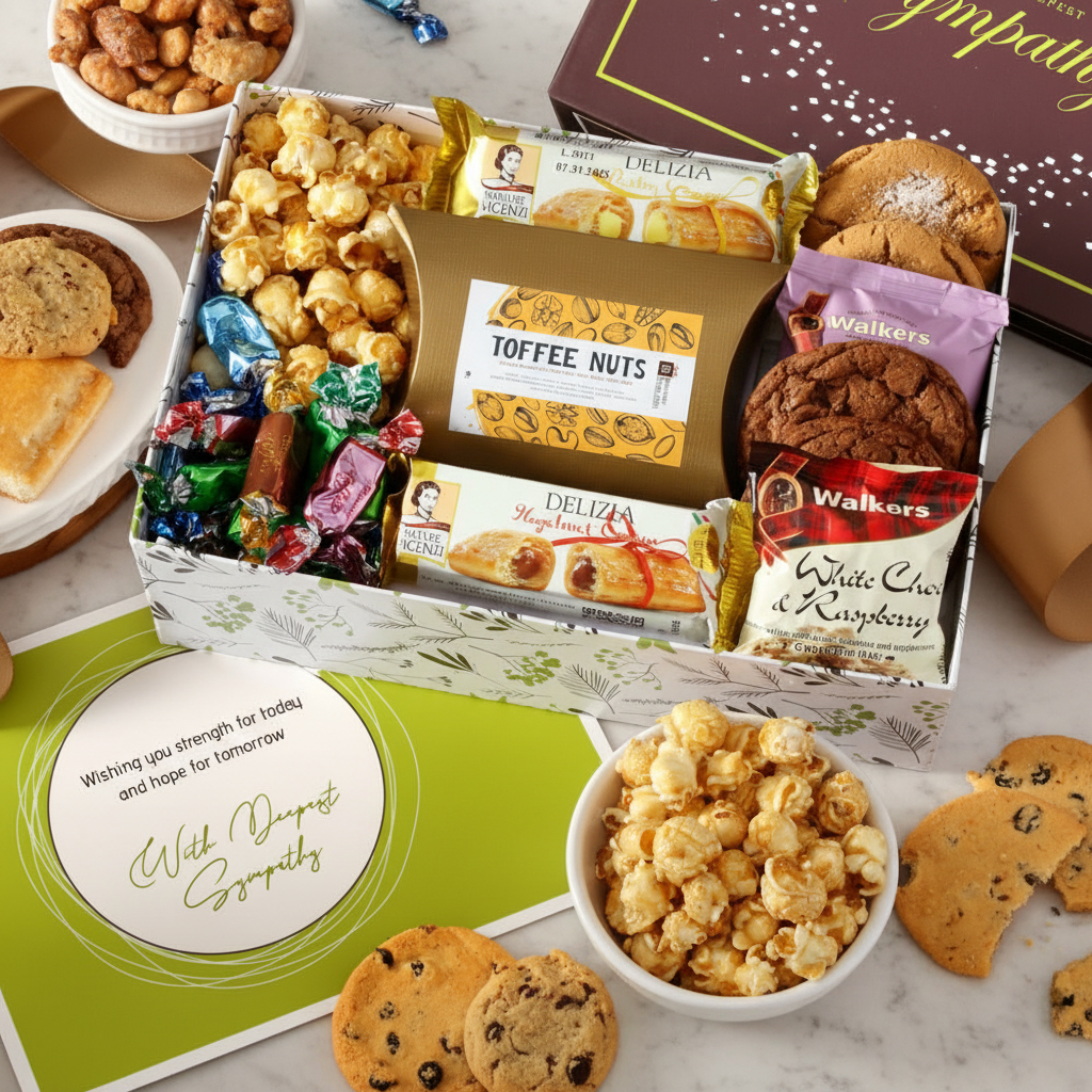 With Sympathy Snack Box